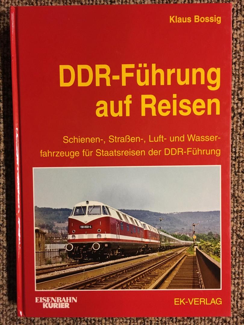  - DDR-Führung auf Reisen / Schienen-, Straßen-, Luft- und Wasserfahrzeuge für Staatsreisen der DDR-Führung