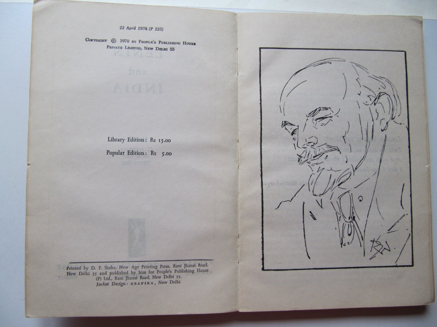 G. Adhikari - M. Rao - Mohit Sen - Lenin and India