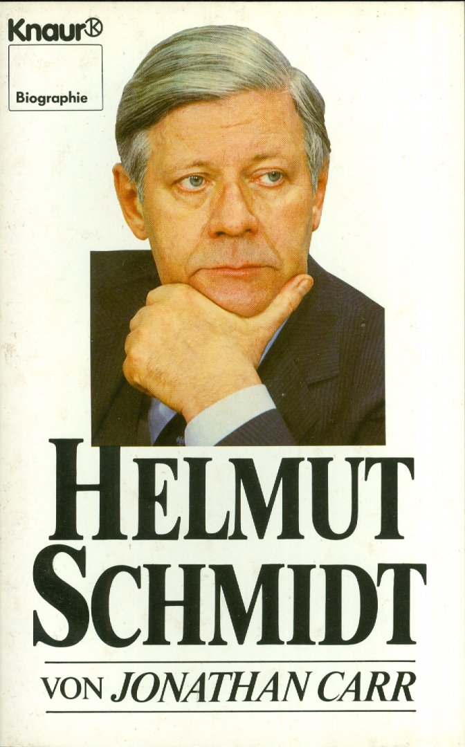 Carr, jonathan - Helmut Schmidt