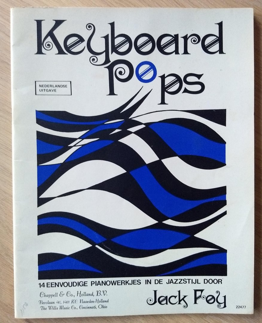 Foy, Jack - KEYBOARD POPS - 14 EENVOUDIGE PIANOWERKJES IN JAZZSTIJL