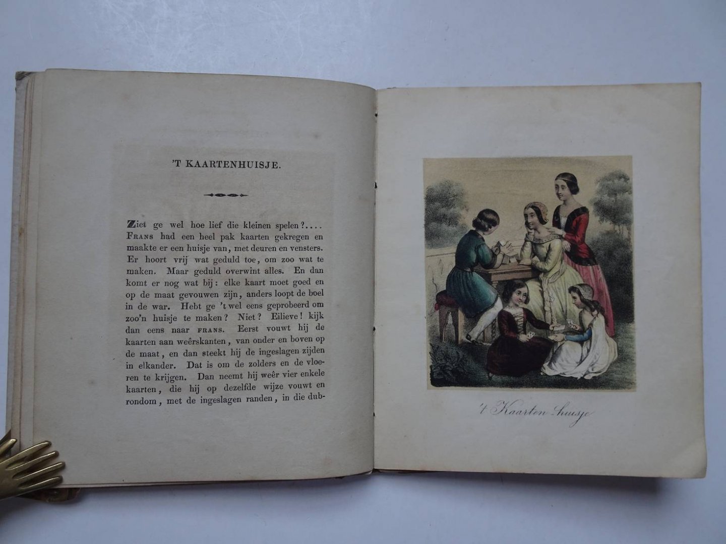 Schaick, G. van. - Uren van vreugde. Opgedragen aan de Nederlandsche jeugd.