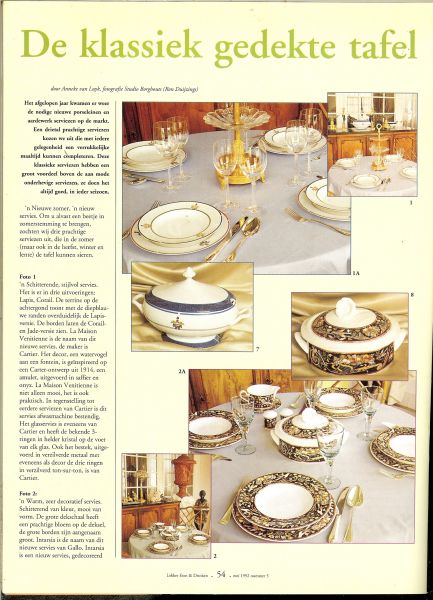 Ton Borghouts * FEESTELIJKE BRUNCH,zoals Avocadosoep met kwarteleitjes,WALDORFSALADE,met kruidensneetjes - ETEN en DRINKEN met Abiance  Mei 1992 nr 5 Zesde jaargang  Gastronomisch magazine * Brietaart met champignonvulling & Symfonie van kleuren Asperges met drie sauzen, rauwe ham en gekookte eieren * Champagnemousse met chocolade kurken