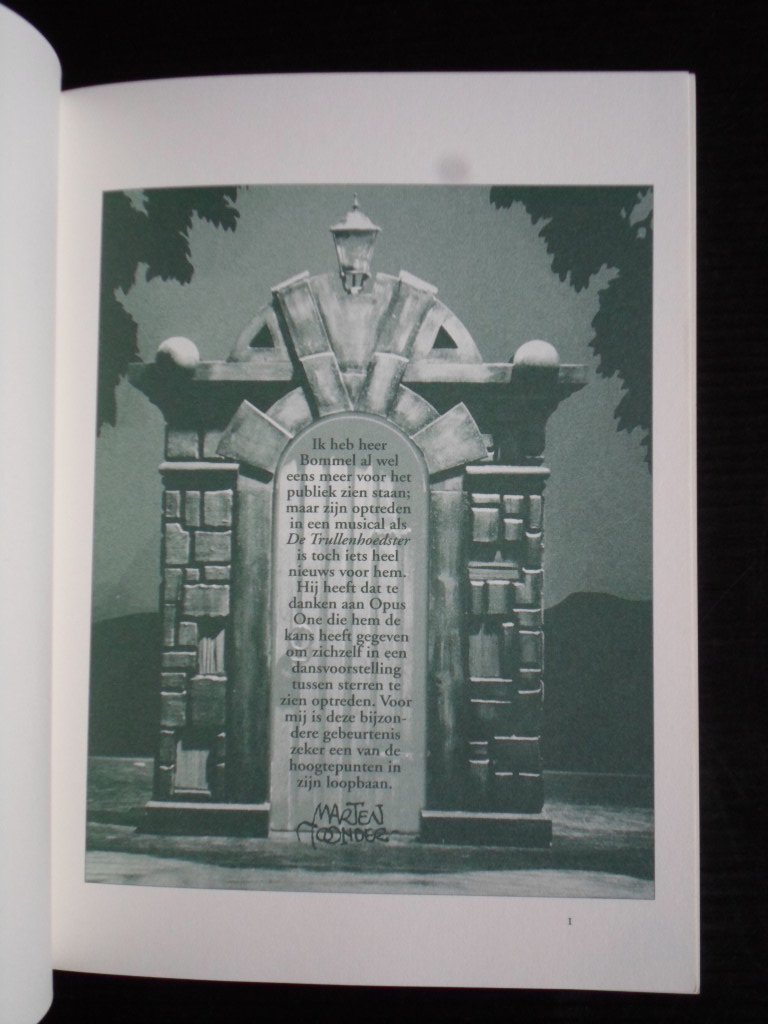 Toonder, Marten - De Trullenhoedster, Een avontuur van Olie B.Bommel en Tom Poes, Naar een verhaal van Marten Toonder