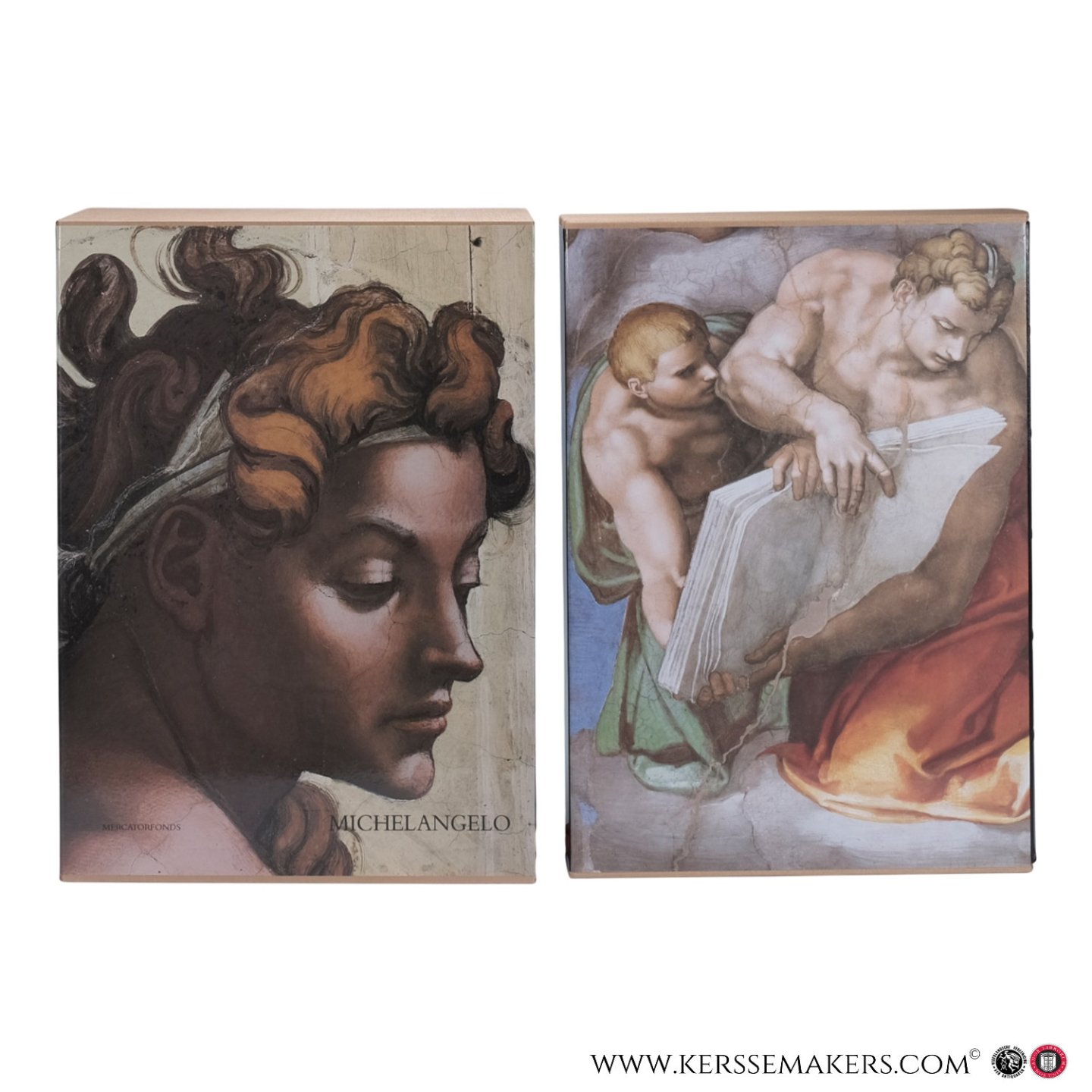 Hartt, Fredrick / Mancinelli, Fabrizio / Colalucci, Gianluigi / Vecchi, Pierluigi de [eds.]. - De Sixtijnse Kapel / Het Laatste Oordeel. Limited edition set [3 volumes].