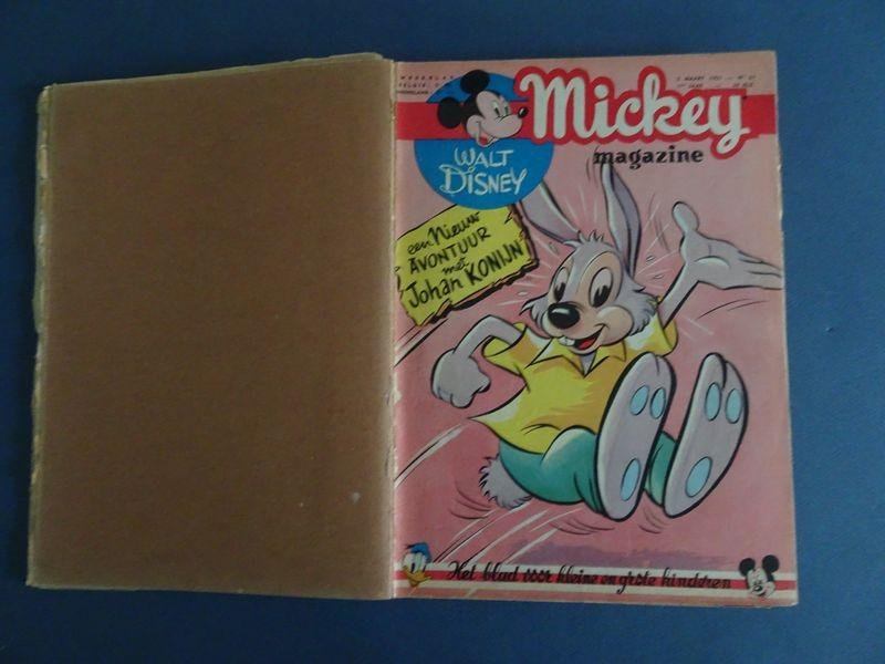 Walt Disney. - Mickey Magazine. Het blad voor kleine en grote kinderen. 1e jaargang, 1951. Nrs. 19 t.e.m. 40.