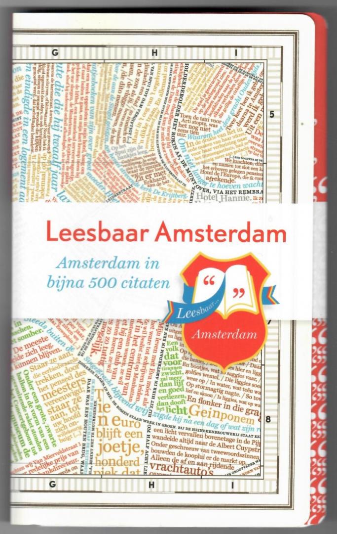 Huntelaar, Yolanda, Erik Nieuwenhuis, Louis Stiller - Leesbaar Amsterdam. Amsterdam in 500 citaten