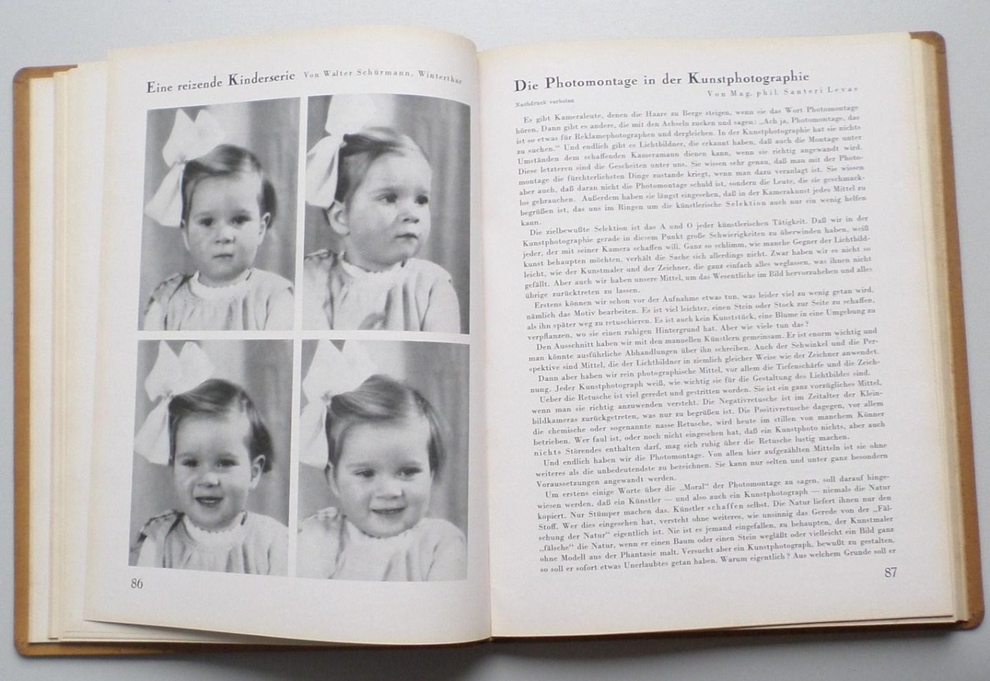 Bucher, C.J. - Camera, Illustrierte Monatsschrift für Freunde der Photographie und Kinematographie XXI. Jahrgang 1942/43