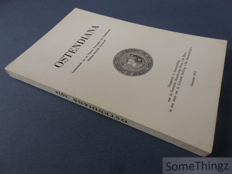 N/A. - Ostendiana I, 1971. Lustrumboek van de Vlaamse Vereniging voor Familiekunde Afdeling Oostende-Kuststreek.