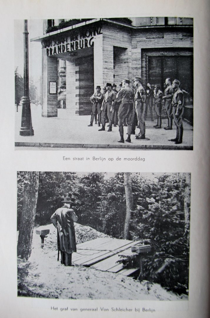 Brandting, Georg Mr. (vorwoord) - Voogd, P. e.a (vertaling) - Witboek over de Duitse Bartholomeusnacht. De Rijksdagbrand opgelost! (over Hitlers massamoord op SA-leiders, juni 1934