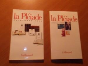 niet vermeld - Bibliotheque de La Pleiade catalogue 1999 + 2000 (2 boeken)