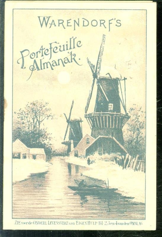n.n. - Warendorf's portefeuille almanak ( 1898). premie op warendorf's geïllustreerde familiekalender