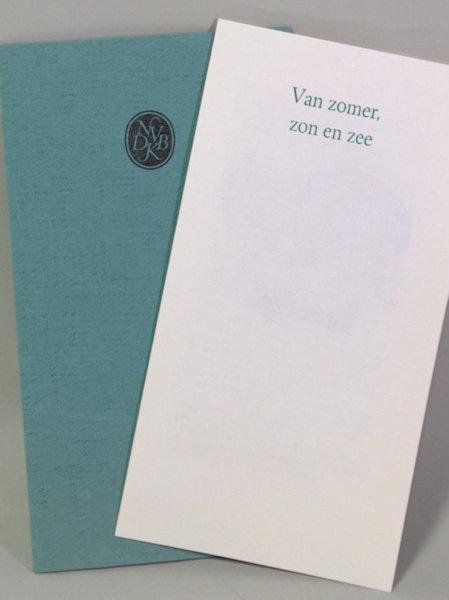  - Van zomer, zon en zee.