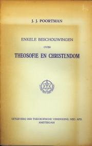 POORTMAN, J.J - Enkele beschouwingen over theosofie en Christendom