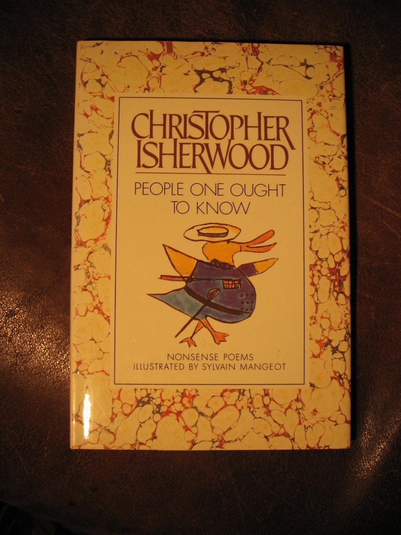 Isherwood, Chr. - People one ought to know.