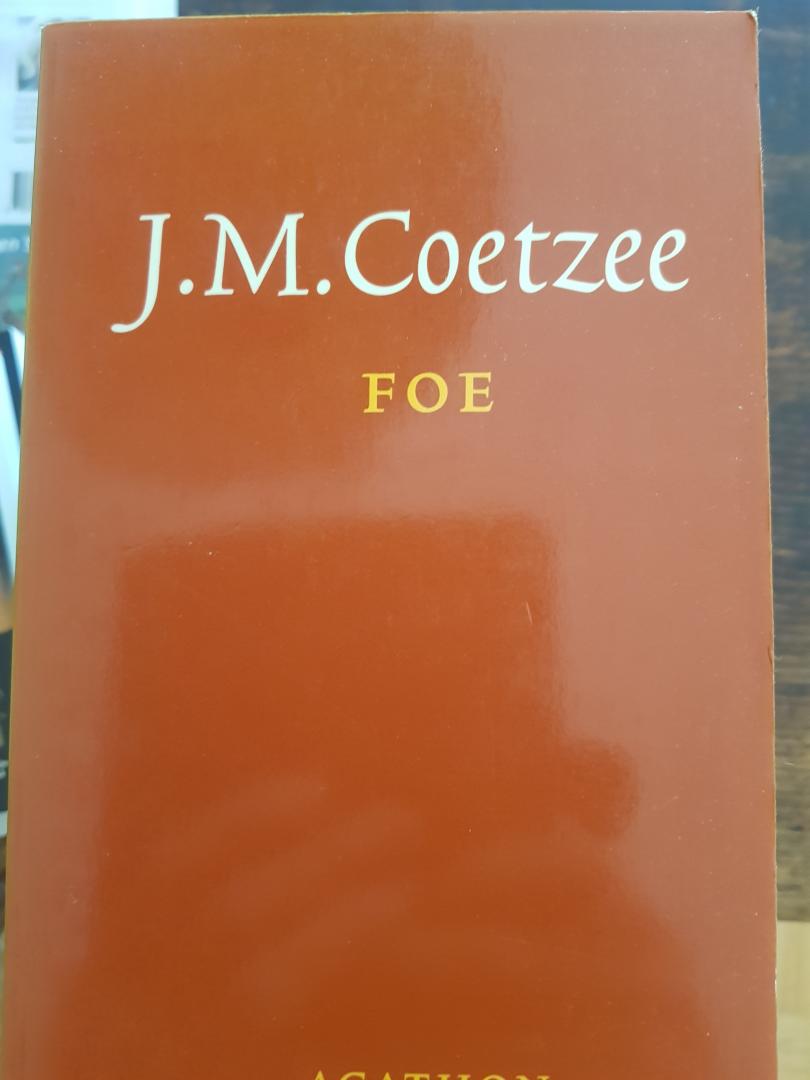 Coetzee - Foe / druk 1