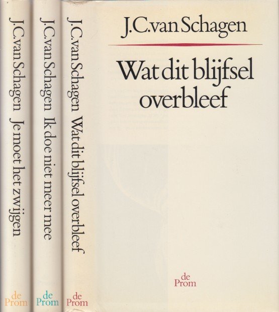 Schagen, J.C. van - Archief Van Schagen I - III.