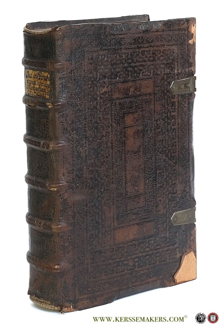 Ludovici De Ponte, R. P. [ Ludovicus de Ponte / Ludwig de Ponte ]: - Expositio moralis et mystica in Canticum canticorum continens exhortationes sive sermones de omnibus christianae religionis mysteriis atque virtutibus. [ 2 volumes in 1 binding, with index ] Added: Ludwig de Ponte. Der Geistige Sinn des Hoheni...