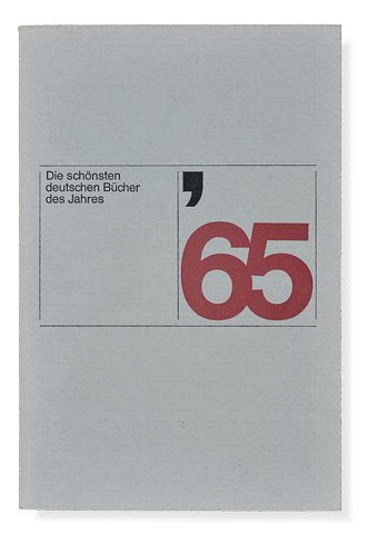 jury - Die schönsten deutschen Bücher des Jahres 1965