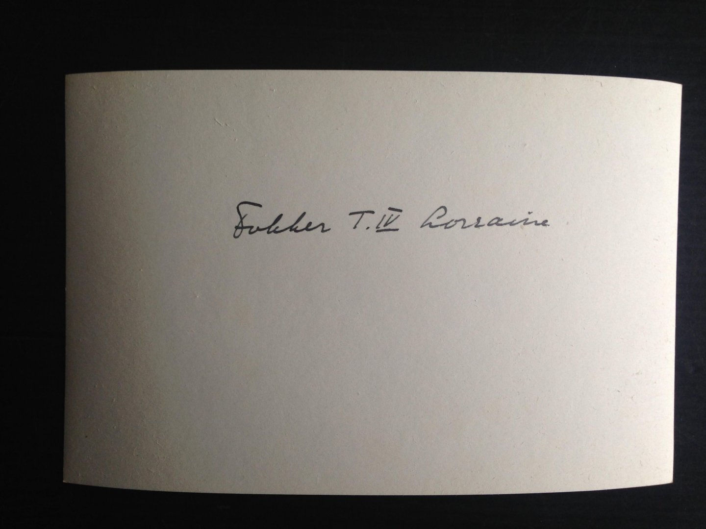  - Authentieke vooroorlogse foto Fokker T. IV Lorraine