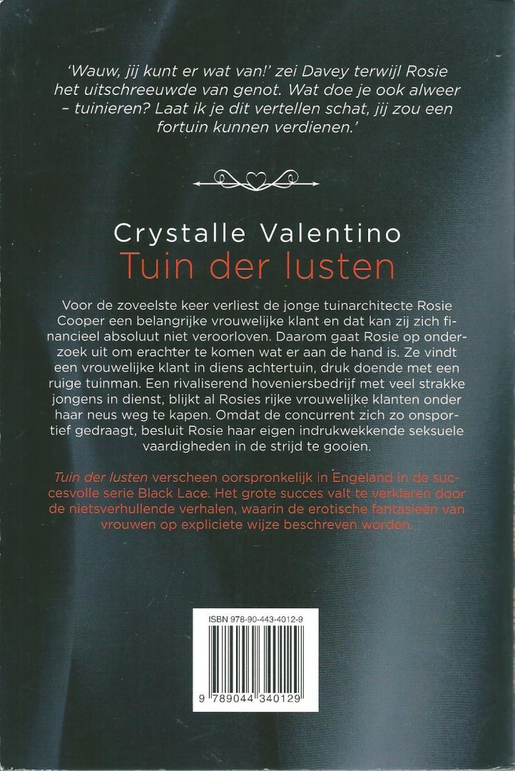 Valentino, Crystalle - Tuin der lusten