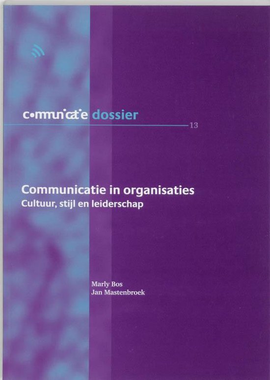 Marten Bos - Communicatie in organisaties