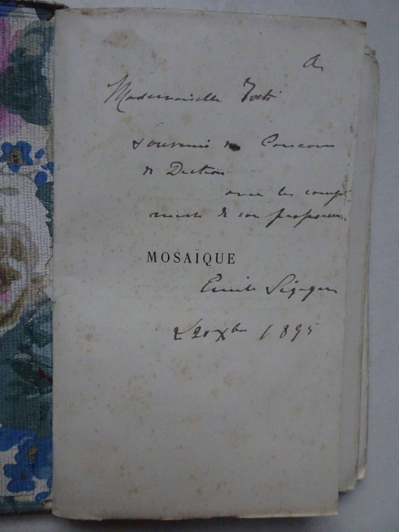 Sigogne, Émile. - Mosaïque.