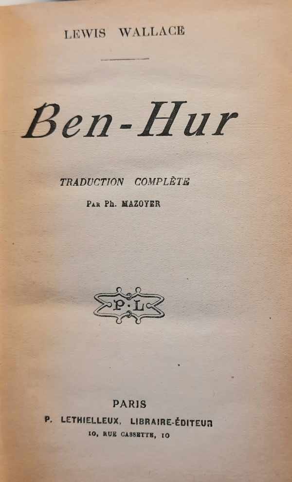 WALLACE Lewis - Ben-Hur