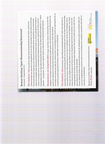 lutters, frans - nieuw gebruik oud gebouw 25 roermondse monumenten met een nieuwe bestemming