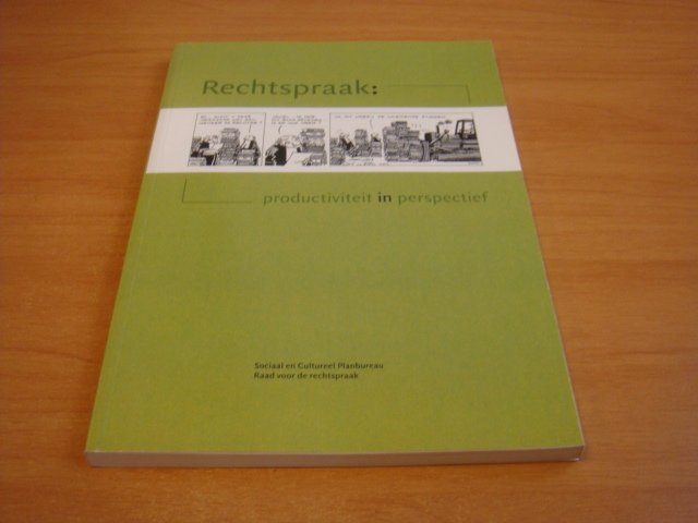 Torre, Ab van der - Rechtspraak - productiviteit in perspectief
