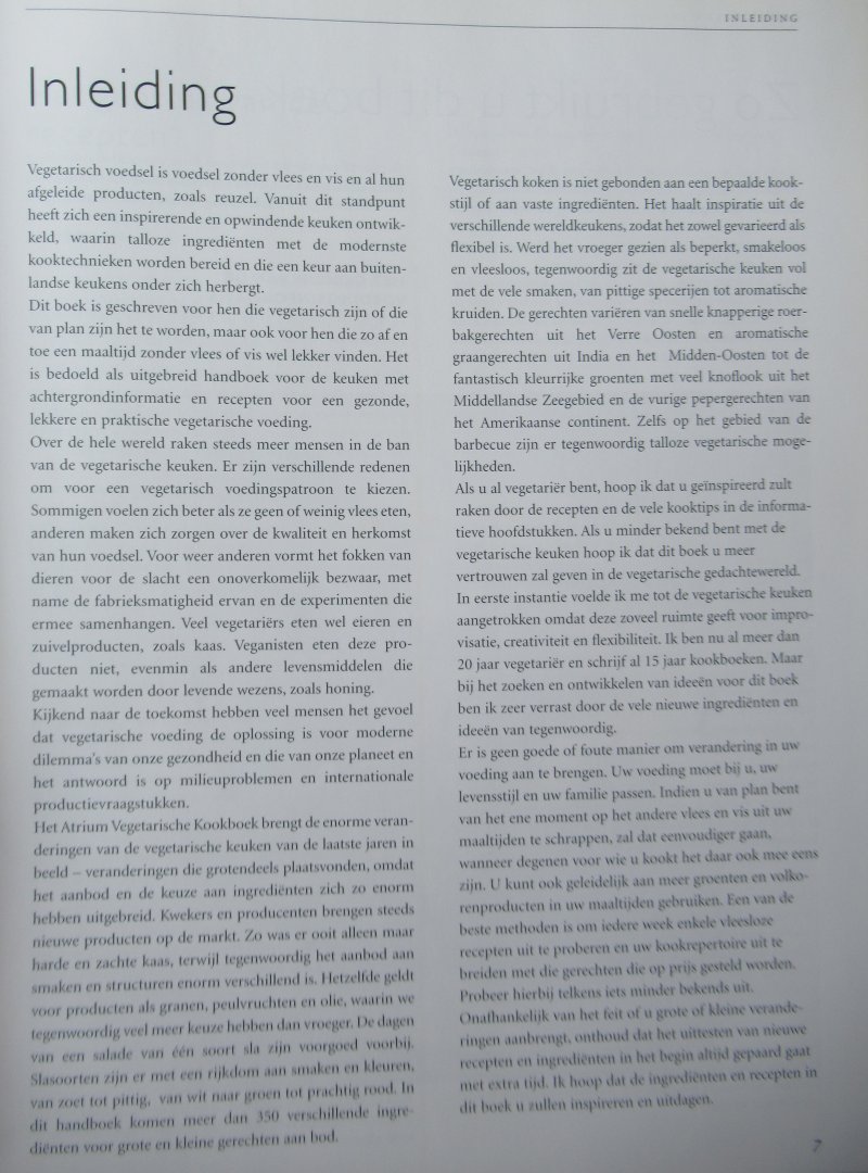 Brown, Sarah - Atrium Vegetarisch Kookboek