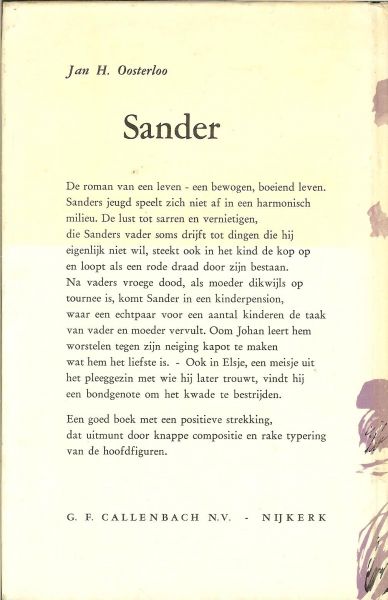 Oosterloo, Jan H - Sander.