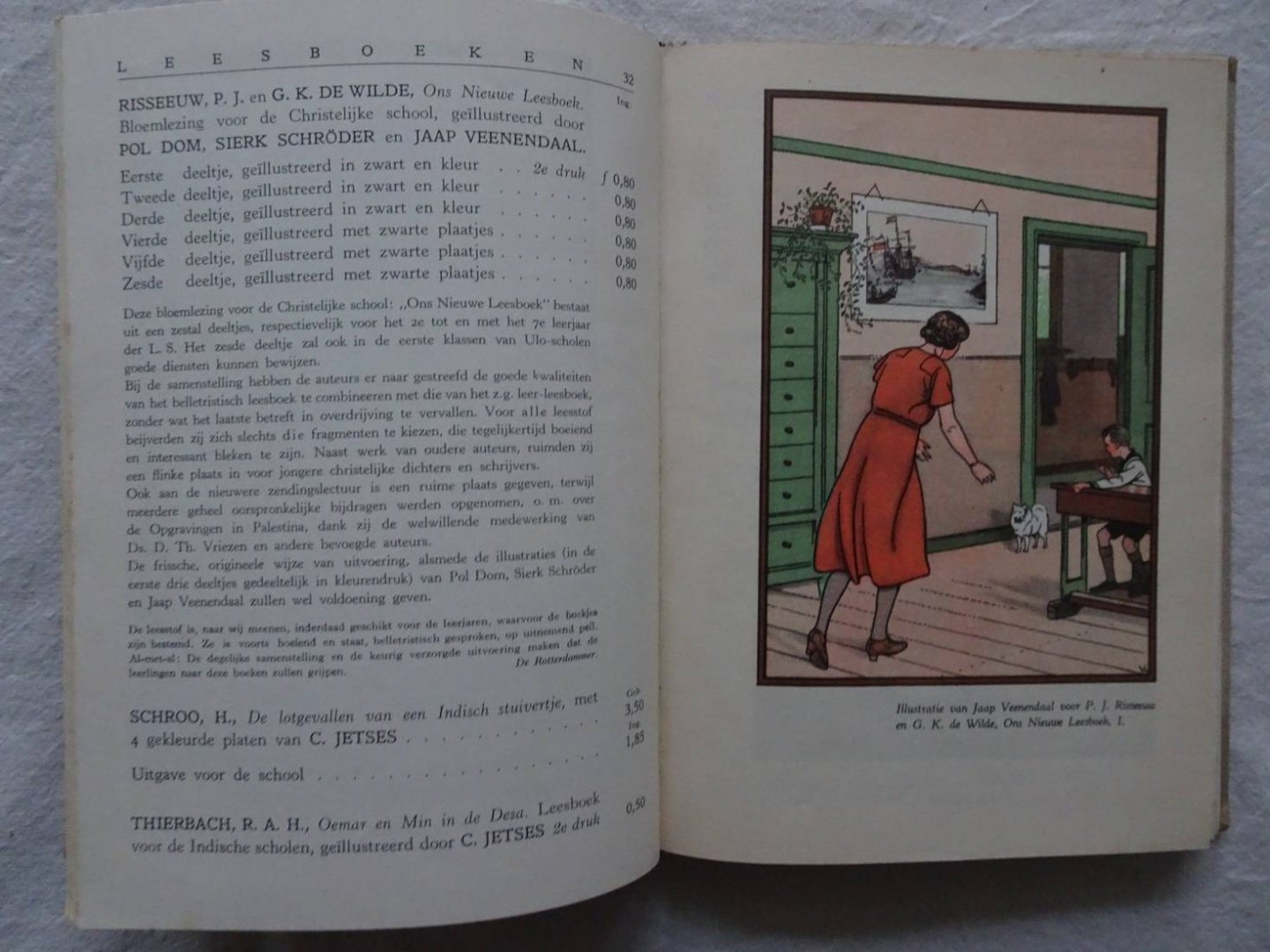 N.n.. - Fondscatalogus van uitgaven voor het Lager Onderwijs. October 1932.