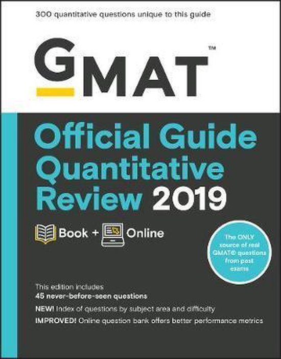 Gmac (Graduate Management Admission Council) - GMAT Official Guide Quantitative Review 2019
