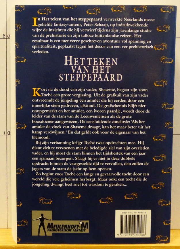 Schaap, Peter - het teken van het steppepaard