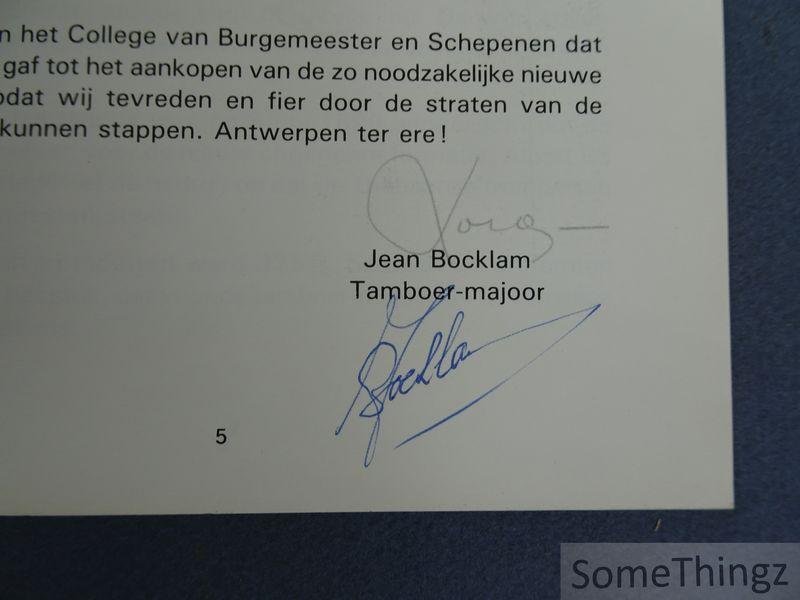 Jean Bocklam. - Korps der stadstrommelaars 90 jaar jong