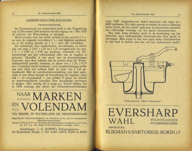  - De Amsterdamsche Gids, 1e jaargang No. 1 (juni 1925)
