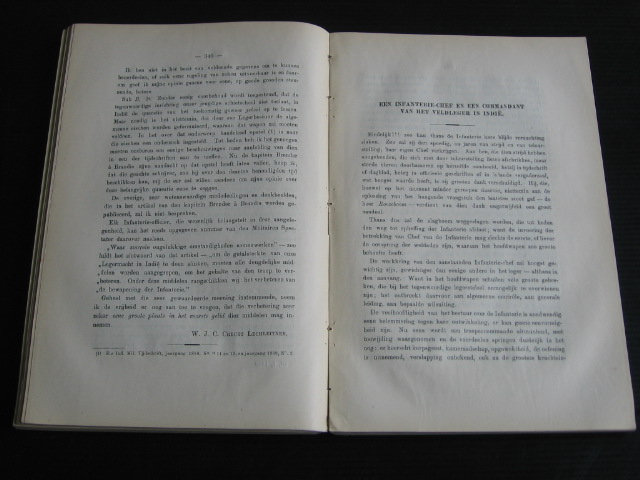 Kooten, G.J. van,  redactie - Indisch Militair Tijdschrift, maandelijkse uitgave van de Indische Krijgskundige Vereeniging