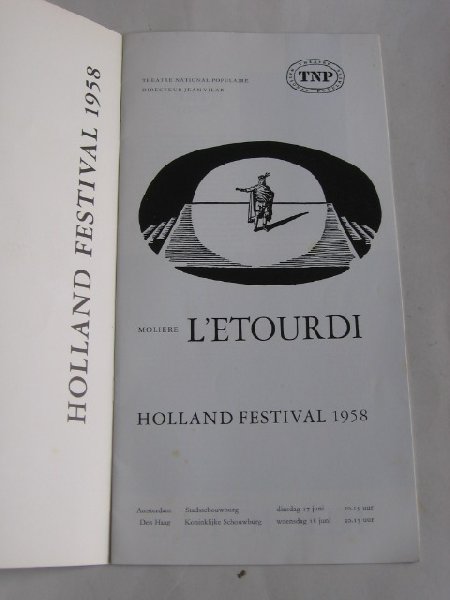 Folder - Moliere, Holland Festival