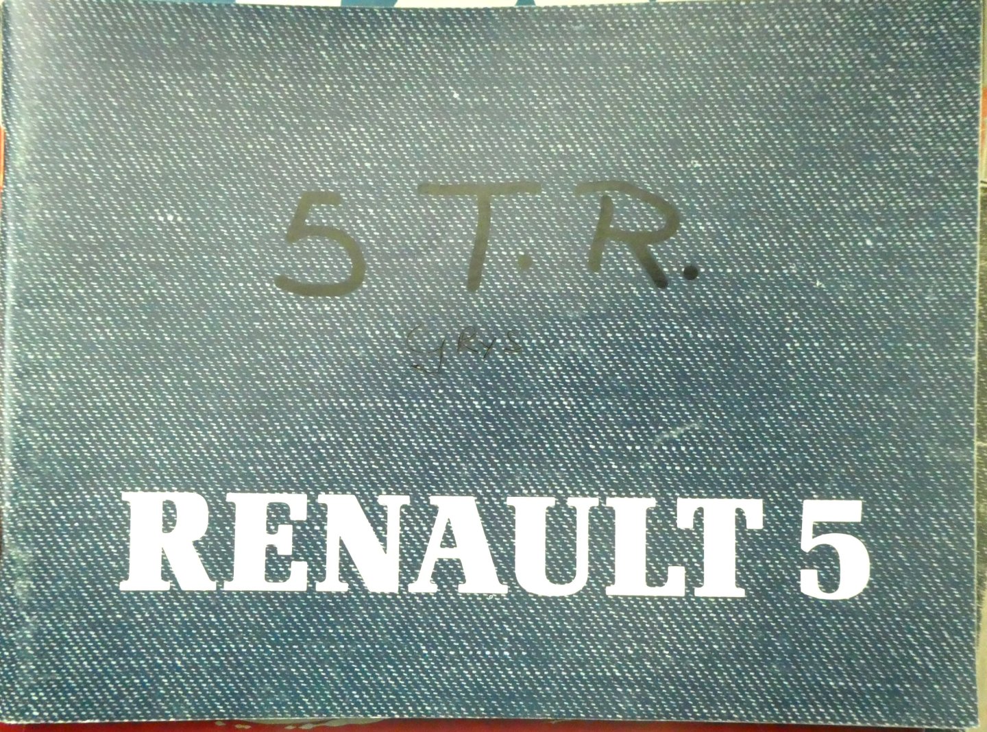 Renault - Renault 5 Instructieboekje 1987