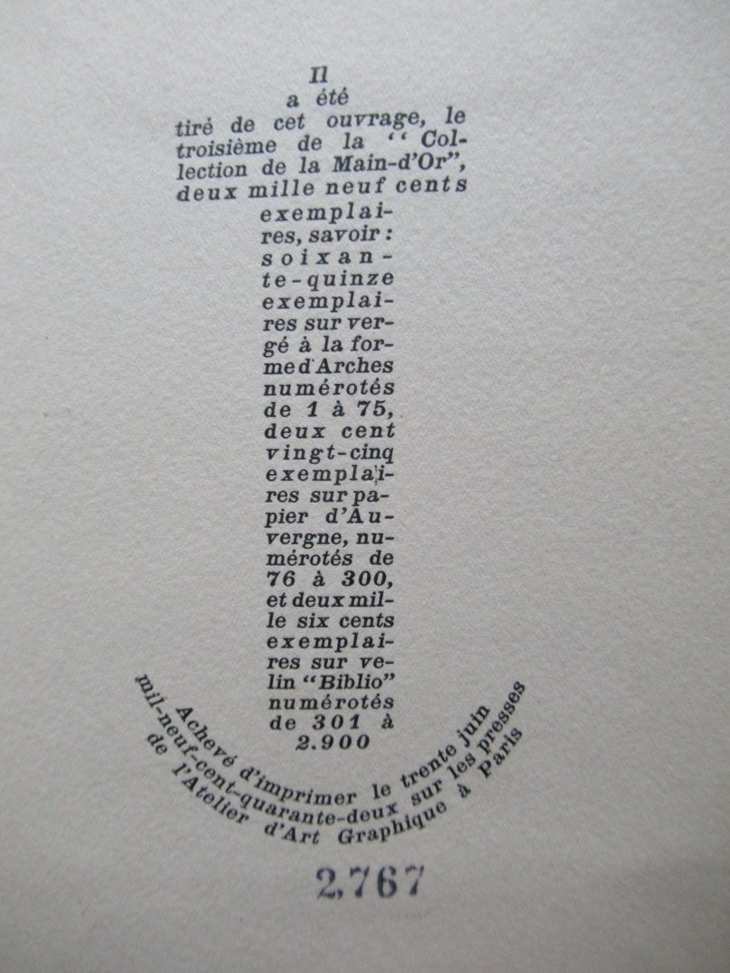 Mac Orlan, Pierre - L'ancre miséricorde