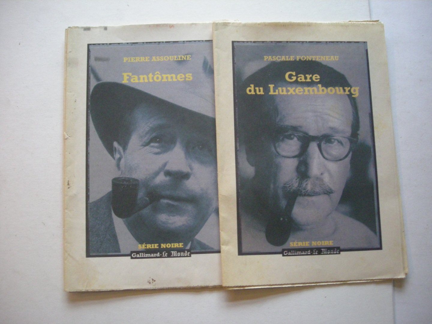 Poirot-Delpech ,B. /  Assouline, P./ Fonteneau, P. - Attentat sous la coupole / Fantomes / Gare du Luxembourg