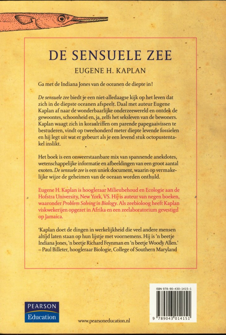 Kaplan, Eugene H. - De sensuele zee. Geheimen van de oceaan