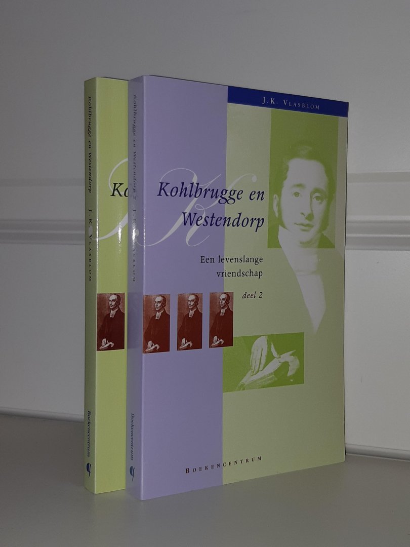 Vlasblom, J.K. - Kohlbrugge en Westendorp. Een levenslange vriendschap. SET 2 DELEN