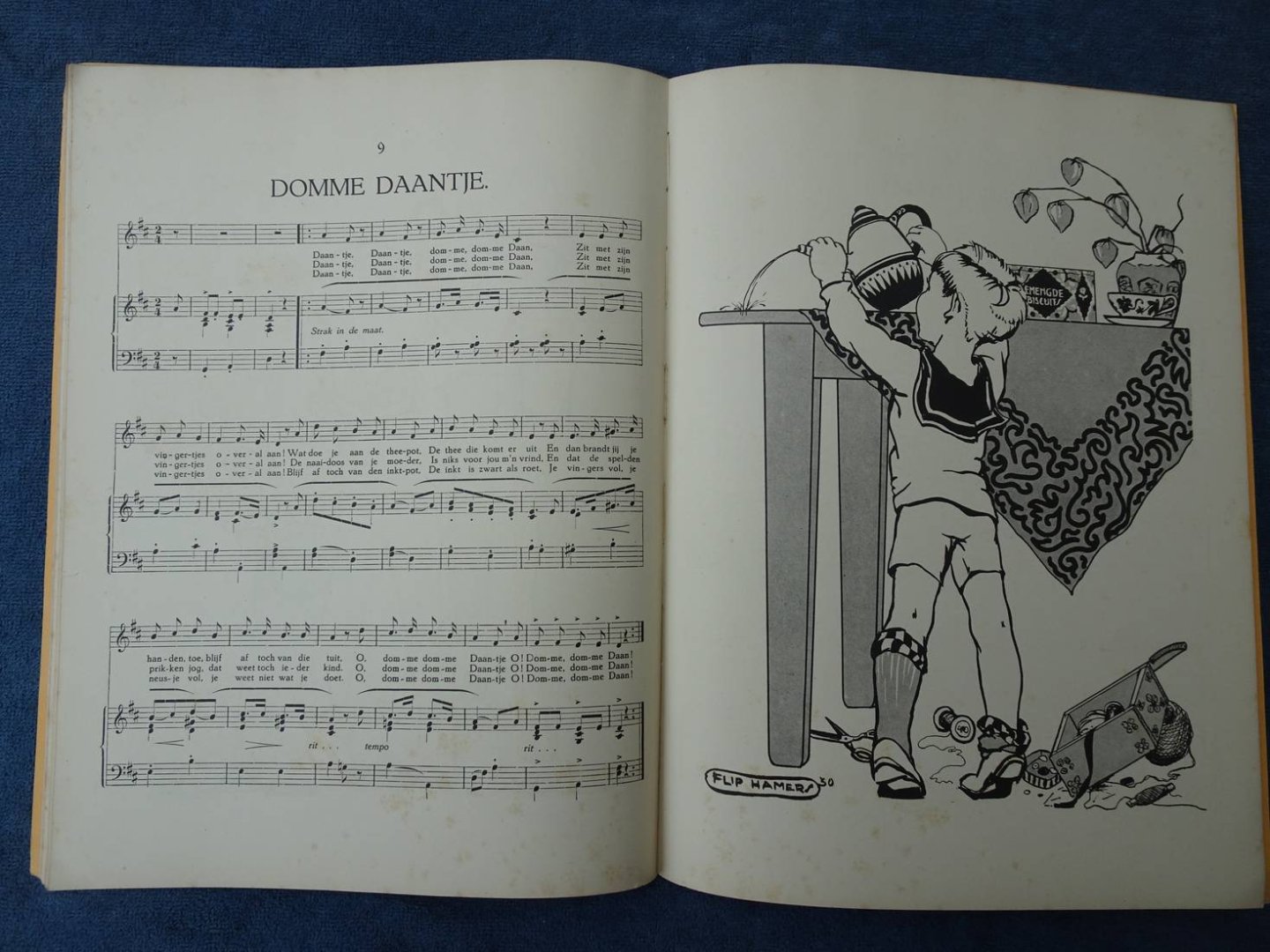 Dijk, Antoinette van & Flip Hamers. - Van kleine stouter's en kleine zoeter's. Uitgave van de AVRO.