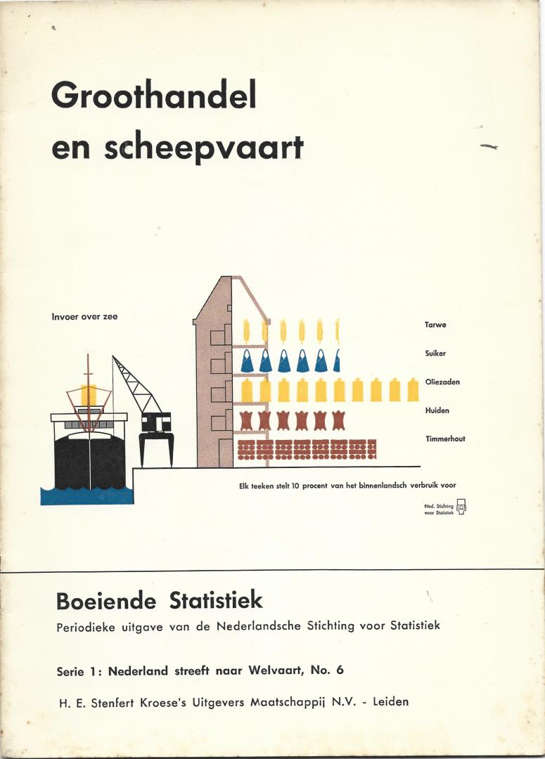 Lichtenauer, Dr. W.F. (tekst); Gerd Arntz (beeldstatistiek, isotypen) - Groothandel en scheepvaart