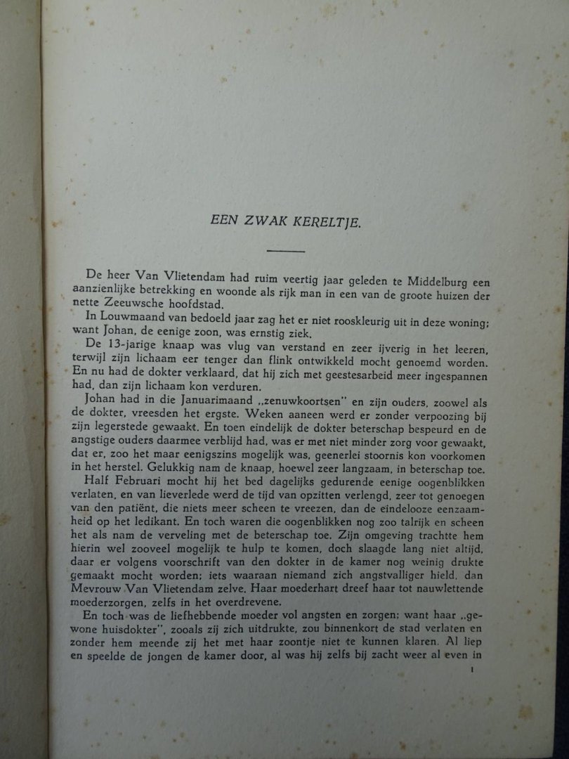 Kakebeeke, S.. - Zes maanden vrijaf.