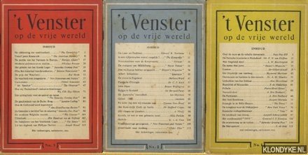 Diverse auteurs - 5 afleveringen van 't Venster op de vrije wereld