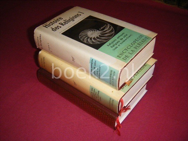Andre Caquot, Jacques Le Goff en anderen - Histoire des Religions I, II, III - Encyclopedie de la Pleiade [set of 3 books]