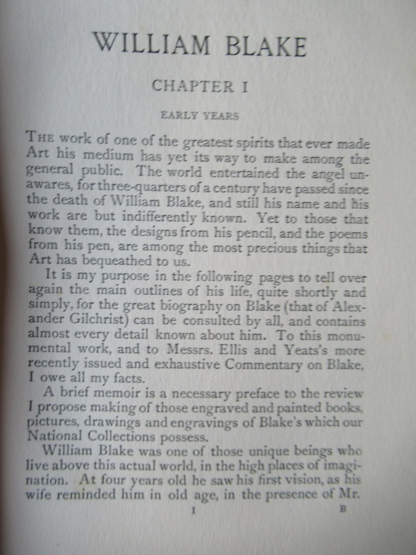 Langridge, Irene - William Blake. A study of his life and art work