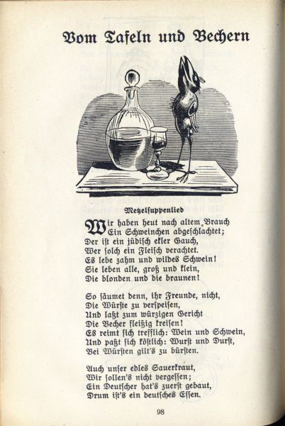 Avenarius, Ferdinand - Das vergnügte Büchel. Des "Fröhlichen Buches".